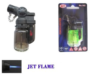 Zapaľovač AiT piezo plynový tryskový JET FLAME - VÝPREDAJ