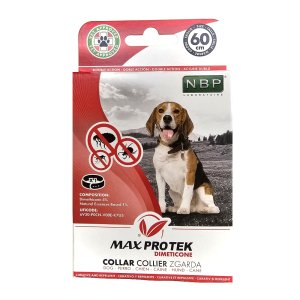 Max Protek repelentný fluorescenčný obojok, pes 60 cm - VÝPREDAJ