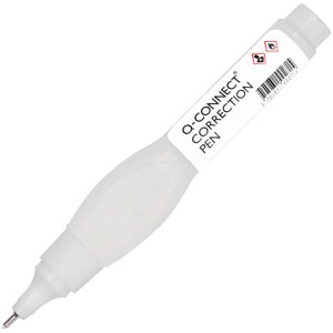 Korekčné pero Q-Connect, kovový hrot, 8 ml - VÝPREDAJ
