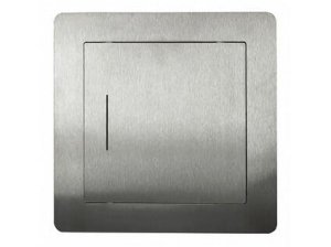 dvierka exkluzív NDE 200x200mm nerez - VÝPREDAJ