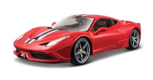 Bburago - RACE+PLAY, Ferrari 458 Speciale, červená, 1:18 - VÝPREDAJ