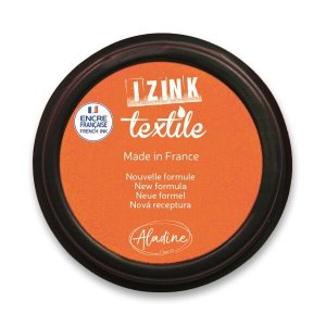 Pečiatkovací vankúšik Izink Textile - oranžová - VÝPREDAJ