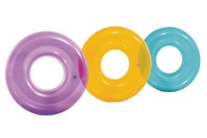 Kruh nafukovací 76cm - mix variantov či farieb - VÝPREDAJ