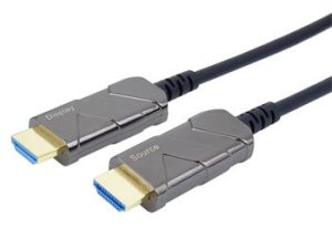 PremiumCord Ultra High Speed HDMI 2.1 optický fiber kábel 8K @ 60Hz, pozlátené 15m - VÝPREDAJ