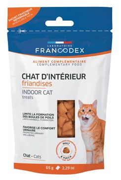 Francodex Pochúťka Indoor mačka 65g - VÝPREDAJ
