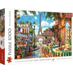 Trefl Puzzle Dominic Davison - Ráno v Paríži / 1000 dielikov - VÝPREDAJ