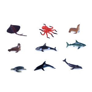 Zvieratá morské 9 ks v sáčku - VÝPREDAJ