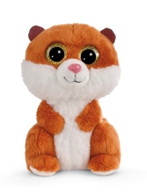 NICI Glubschis plyš Škrečok Stubbi 15cm, GREEN - VÝPREDAJ