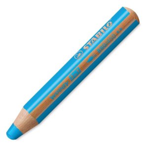 Pastelka Stabilo Woody 3 in 1 - svetlo modrá - VÝPREDAJ