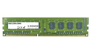 2-Power 8GB MultiSpeed 1066/1333/1600 MHz DDR3 Non-ECC DIMM 2Rx8 ( DOŽIVOTNÁ ZÁRUKA ) - VÝPREDAJ