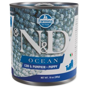 Konzerva N&D Puppy Ocean Cod & Pumpkin 285g - VÝPREDAJ