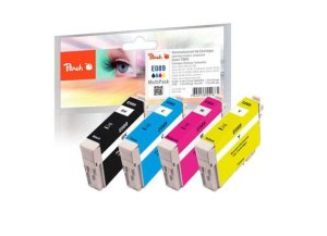 PEACH kompatibilný cartridge Epson T0895 MultiPack 1x Black, Cyan, Magenta, Yellow, 1x8,4 ml, 3x7,2 ml - VÝPREDAJ