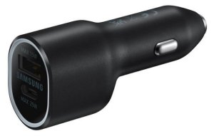 Samsung Duálna autonabíjačka 40W (USB, USB-C) Black - VÝPREDAJ