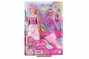 Barbie Princezná s kaderníckymi doplnkami HNJ06 - VÝPREDAJ