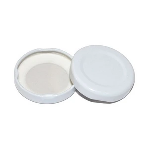 Viečko ¤43mm Twist 10ks kečup biela - VÝPREDAJ