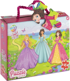 MOXY Puzzle Princezné 45 dielikov - VÝPREDAJ