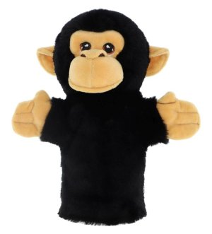 Keel Toys Keeleco plyšový maňuška na ruku eko 27 cm - Opica - VÝPREDAJ
