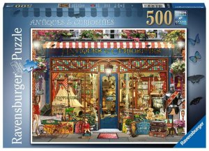 RAVENSBURGER Puzzle Obchodík so starožitnosťami 500 dielikov - VÝPREDAJ