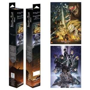 Attack on Titan set plagátov mini (2ks) - VÝPREDAJ