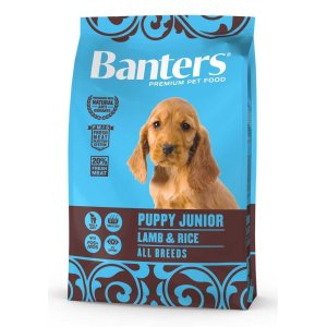 Banters Puppy Junior Lamb &amp; Rice 3 kg - VÝPREDAJ