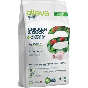 Alleva Holistica Dog Dry Puppy / Junior Chicken Medium 2kg - VÝPREDAJ