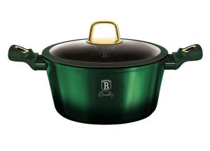 BERLINGERHAUS Kastról s pokrievkou a titánovým povrchom 24 cm Emerald Collection BH-6058 - VÝPREDAJ