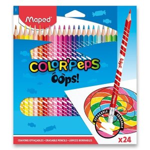 Pastelky Maped Color&#39;Peps Oops - 24 farieb - VÝPREDAJ