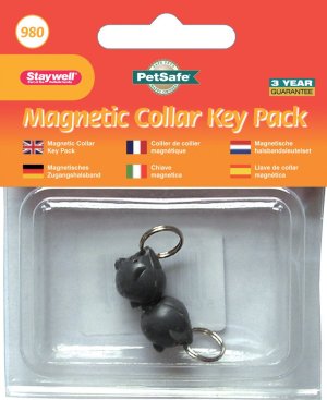 PetSafe® magnetický kľúč 980M, 2 magnety bez obojkov - VÝPREDAJ