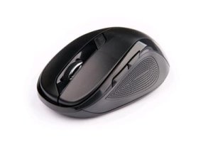C-TECH myš WLM-02, čierna, bezdrôtová, 1600DPI, 6 tlačidiel, USB nano receiver - VÝPREDAJ