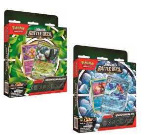 Pokémon TCG: Deluxe Battle Deck - Meowscarada ex / Quaquaval ex - VÝPREDAJ