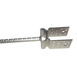 Pätka kotviaca do zeme 14-04 100x100mm KOV/P PROFI - VÝPREDAJ