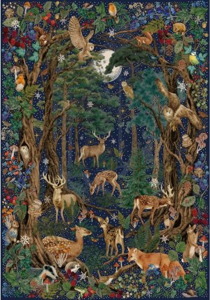 GIBSONS Puzzle The Art File: Do lesa 1000 dielikov - VÝPREDAJ