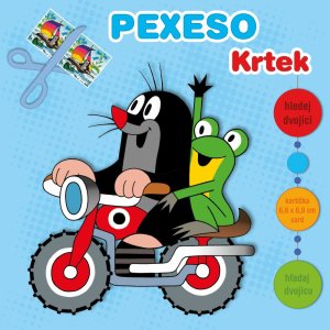 Pexeso zošitové vystrihovacie s MAXI kartičkami - Krtko - VÝPREDAJ