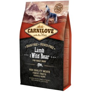 Carnilove Dog Adult Lamb & Wild Boar 4 kg - VÝPREDAJ
