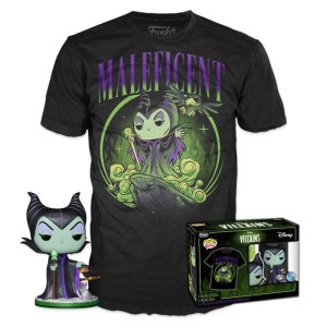 Funko POP & Tee: Disney Villains - Maleficent (veľkosť trička M) - VÝPREDAJ