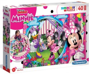 Podlahové Puzzle Supercolor Minnie Floor /40 dielikov - VÝPREDAJ