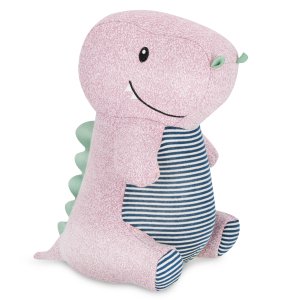 Spokey CUDDLY 2v1 Detský cestovný vankúšik a plyšová hračka v jednom, hrošík - VÝPREDAJ