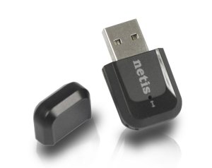 STONET by NETIS WF2123 USB adaptér / 802.11b/g/n / 300Mb / 2.4GHz / USB2.0 / čierny - VÝPREDAJ