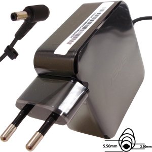 Asus orig. adaptér 45W19V 2P BLK s EU plugom - VÝPREDAJ