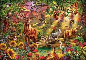 ART PUZZLE Puzzle Magický les 1000 dielikov - VÝPREDAJ