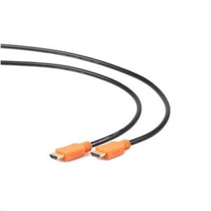 GEMBIRD Kábel HDMI-HDMI 1,8m, 1.4, M/M tienený, pozlátené kontakty, CCS, ethernet, čierny - VÝPREDAJ