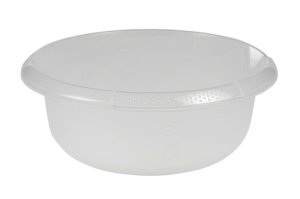 MISKA GUĽATÁ S VÝLEVKOU 28X11CM, 3,5 L, TRANSPARENT - VÝPREDAJ