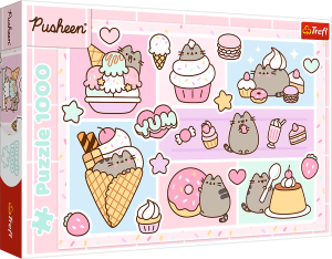 TREFL Puzzle Sladká Pusheen 1000 dielikov - VÝPREDAJ