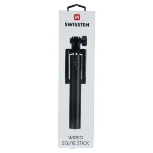 Swissten wired selfie stick - VÝPREDAJ