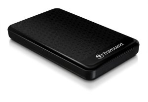 TRANSCEND 1TB StoreJet 25A3, 2.5”, USB 3.0 (3.1 Gen 1) Štýlový externý odolný hard disk, čierny so vzorom - VÝPREDAJ