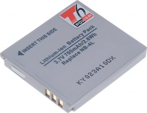 Batéria T6 Power Canon NB-4L, 700mAh, 2,6Wh - VÝPREDAJ