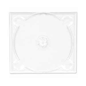 COVER IT box jewel + tray / plastový obal na CD / slim / 5,2 mm / číry - VÝPREDAJ