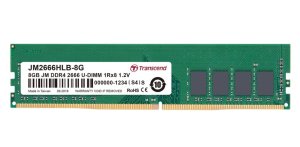 Transcend pamäť 8GB DDR4 2666 U-DIMM (JetRam) 1Rx8 CL19 - VÝPREDAJ