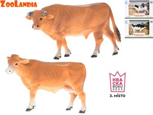 Zoolandia krava 13-14 cm - mix variantov či farieb - VÝPREDAJ