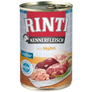 Rinti Kennerfleisch konzerva Junior kura 400g - VÝPREDAJ